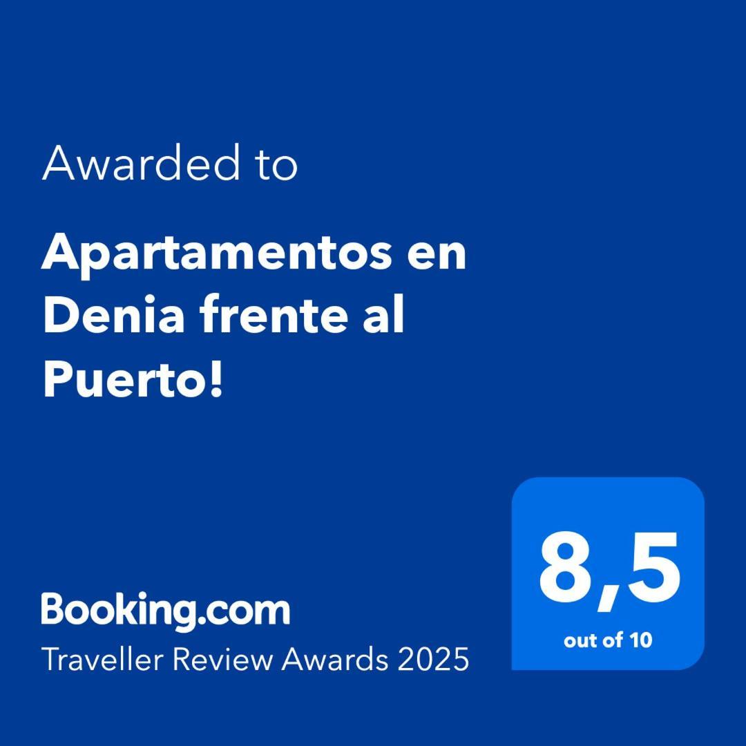 Apartamentos En Denia Frente Al Puerto! Eksteriør billede