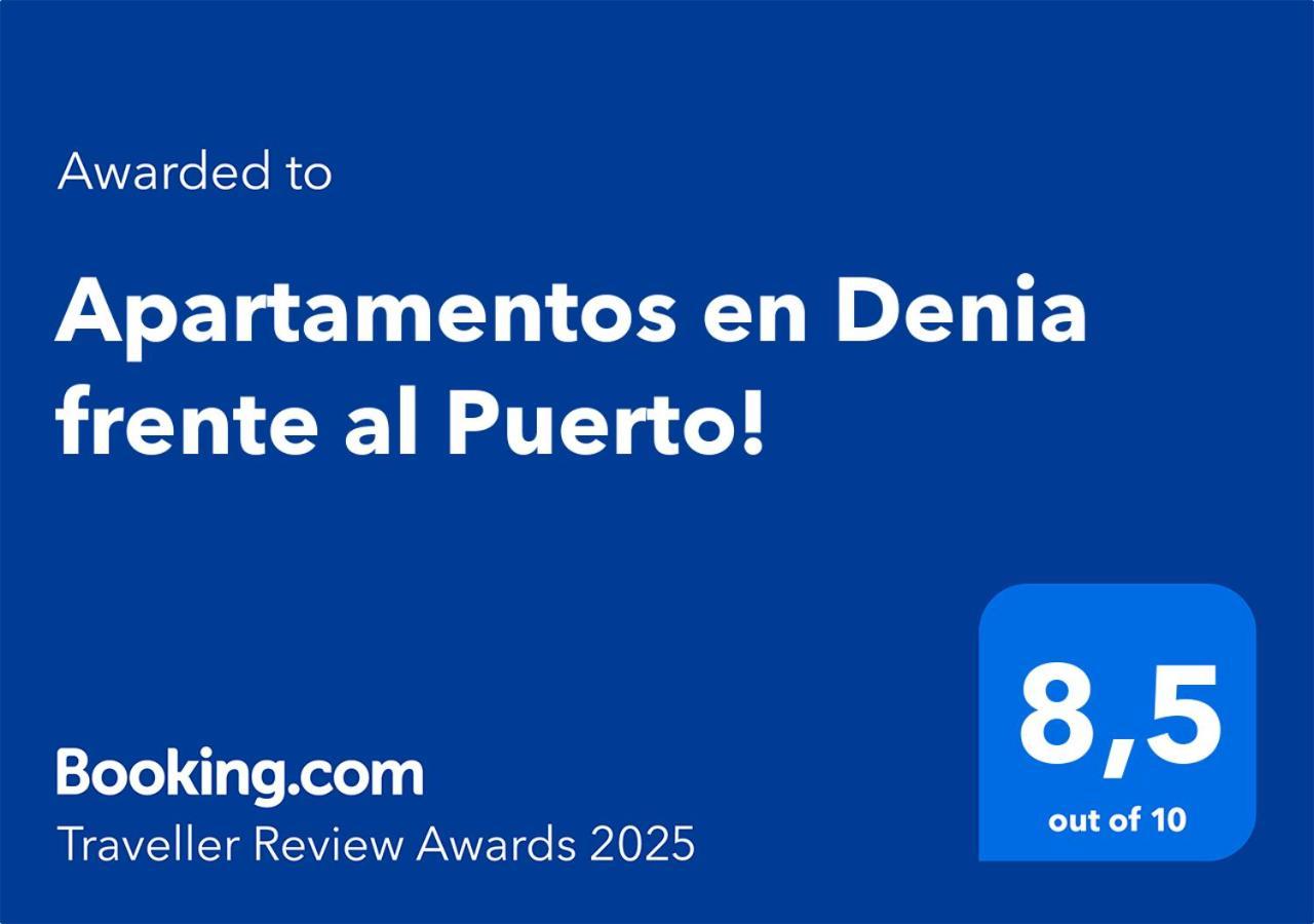 Apartamentos En Denia Frente Al Puerto! Eksteriør billede